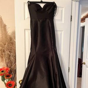 Black formal dress